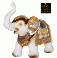 فيل ابيض 28 سم
