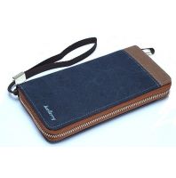 BAELLERRY Canvas Zipper Wallet Model CFB099