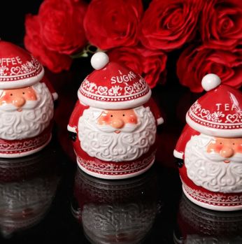 طقم سكر وشاي بابا كريسماس 35181