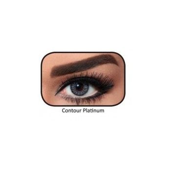 زوج عدسات لاصقة تجميلية من بيلا - contour platinum