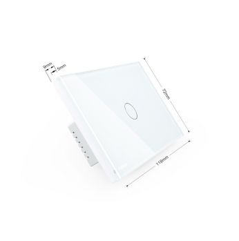 مفتاح زجاج كريستالي ذكي يعمل باللمس