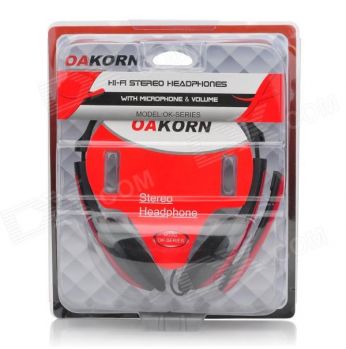 سماعة راس ستيريو Stereo headphone OK-Series - اسود