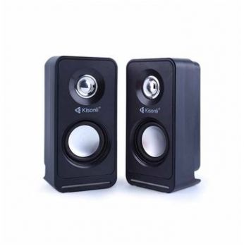 سماعات كمبيوتر Kisonli Multimedia Speaker T-002  - متعدد الالوان