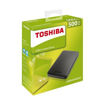هاردسك خارجي External Hard Drive Toshiba  - 500 جيجابايت