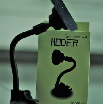  حامل جوال Car universal HODER  - اسود [2 قطع]
