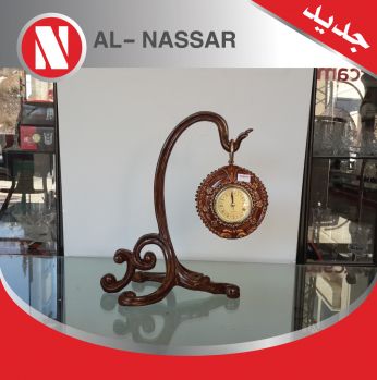 ساعة انتيكا لون بني 