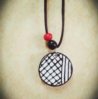 عقد  للعنق Palestine collection  - خرز