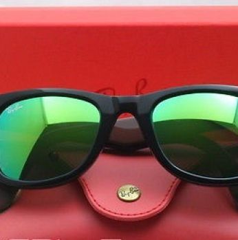 نظارة بشكل اطار شبه مربع Ray-Ban RB2140  - اخضر