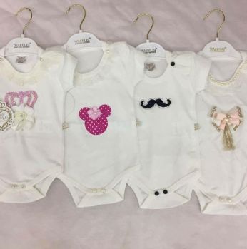 تبان بيبي تركي - 0 - 9 اشهر - ابيض