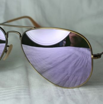 نظارة Ray-Ban Sunglasses RB 3025 Aviator ارجواني 