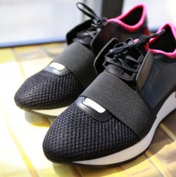 حذاء بناتي - 39 Eu - اسود وابيض