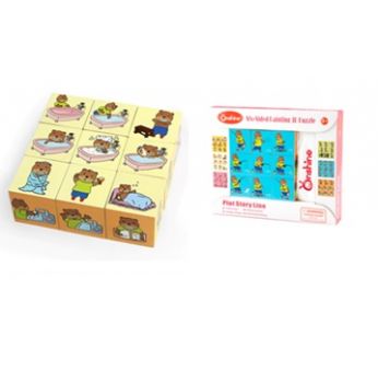 بازل خشبي -صور على ستة وجوه onshine