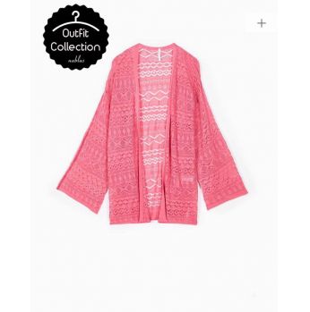 جاكيت مميز  - M - زهري