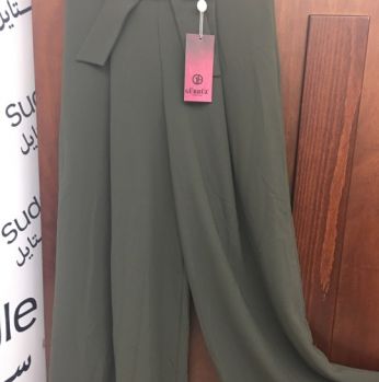 بنطلون تنورة - 40 Eu - زيتي