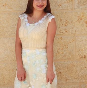 فستان ناعم  - 44 Eu - ايفوري