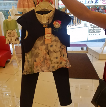  طقم بناتي - 8 - كحلي