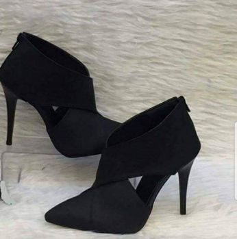 شوز شمواه كعب - 37 Eu - اسود