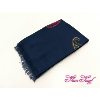 شال تركي - كحلي