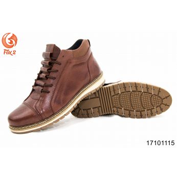 بسطار  رجالي بنما جاك  بني داكن  17101115 - 40 Eu - بني داكن