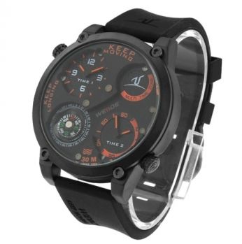 ساعة وايدي رجالية دائراية 