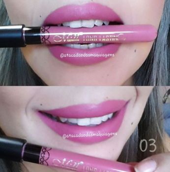 أحمر الشفاه  ام ان 