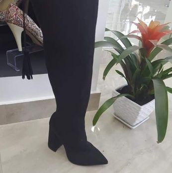 جزمة شتاء موديل 2018 شمواه - 40 Eu - اسود