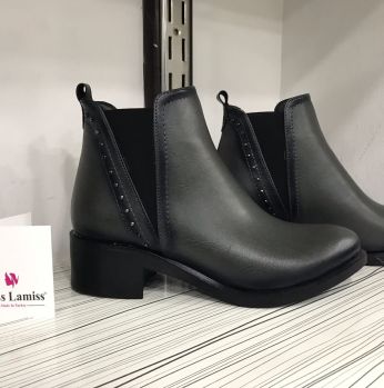 جزمة شتاء موديل 2018 جلد - 40 Eu - سكني