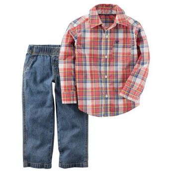 طقم ولادي  -  5 سنين - كحلي