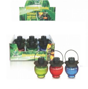 شمع طارد الباعوض Scented Candles in Glass (with citronella oil)