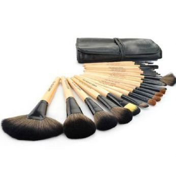 مجموعة فرش المكياج الاحترافية طقم 24 قطعة