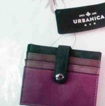 محفظة نقود وبطاقات - بني داكن  Urbanica