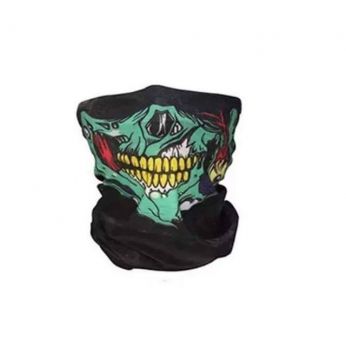 قناع برسمة الجمجمة ملون - ملون