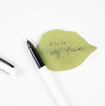 ستوك ملاحظات ورق شجر رااائع 