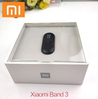 Mi band 3 الاصلية - مقاس موحد - اسود
