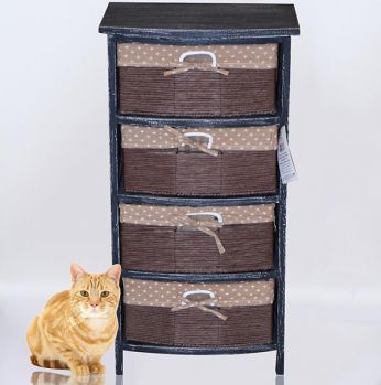 4  جوارير خشب   coffee  4   drawers