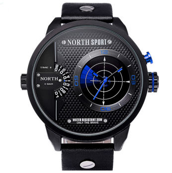ساعة رياضية متعددة الوظائف ووتش الرجال غرامة مضادة للماء , عقارب باللون الازرق