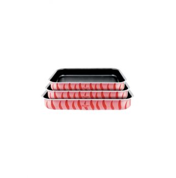 طقم 3 صواني فرنسي تيفال