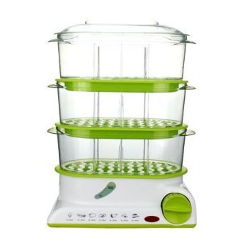 Home Plastic Steamer 3 Layers