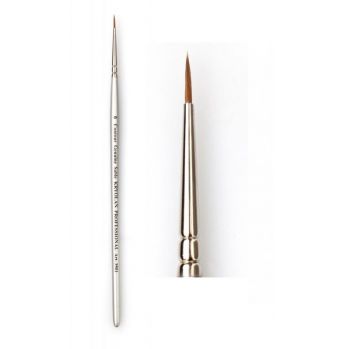 فرشاه (Kryolan Professional Round Brush 0 (3501