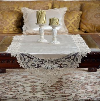 مفرش طاولة جلوريا 140*40 Ashram