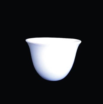 فنجان سادة بيض happy