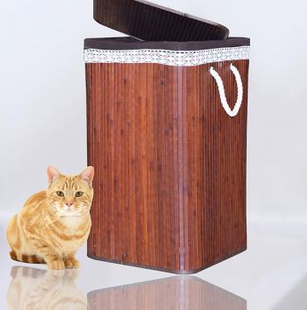 سلة غسيل بامبو bambo  coffee