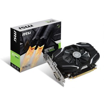 MSI GTX 1050TI OC 4GB 128-bit GDDR5X PCI Express 3.0
