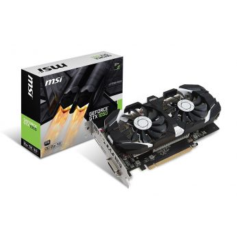 MSI GeForce GTX 1050 2GT OC DirectX 12 Graphics Card (Dual Fan)