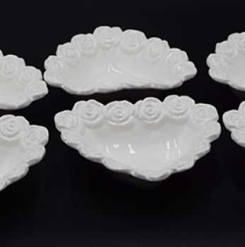 طقم 6 زبادي قلب 916522