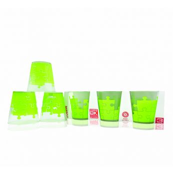 3كاسات قصير بزل اخضر