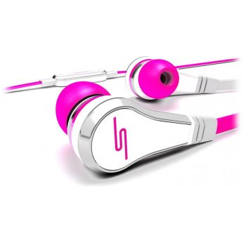 سماعات  SMS Audio SMS-EB-PNK 50 Cent Wired DJ Headphones, Pink
