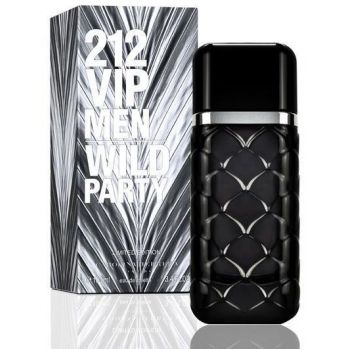  عطر رجالي 212 VIP Wild Party by Carolina Herrera- Eau de Toilette, 100 ML