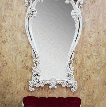 طقم كرسي بوف مع مراية yetkin