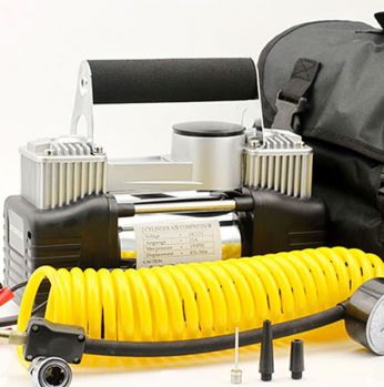 Heavy Duty 2 Cylinder Car Air Compressor